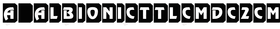a_AlbionicTtlCmDc2Cmb Bold字体转换